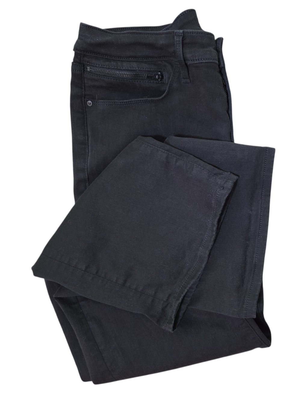 Athleta Womens Straight Leg Jeans in Black Size 12